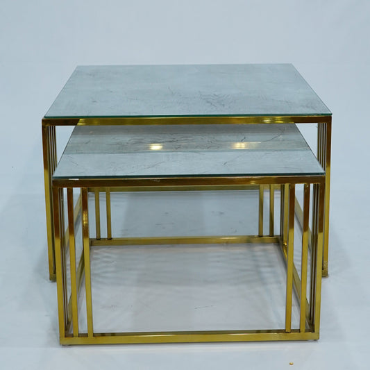 Center Table With Iron Frame