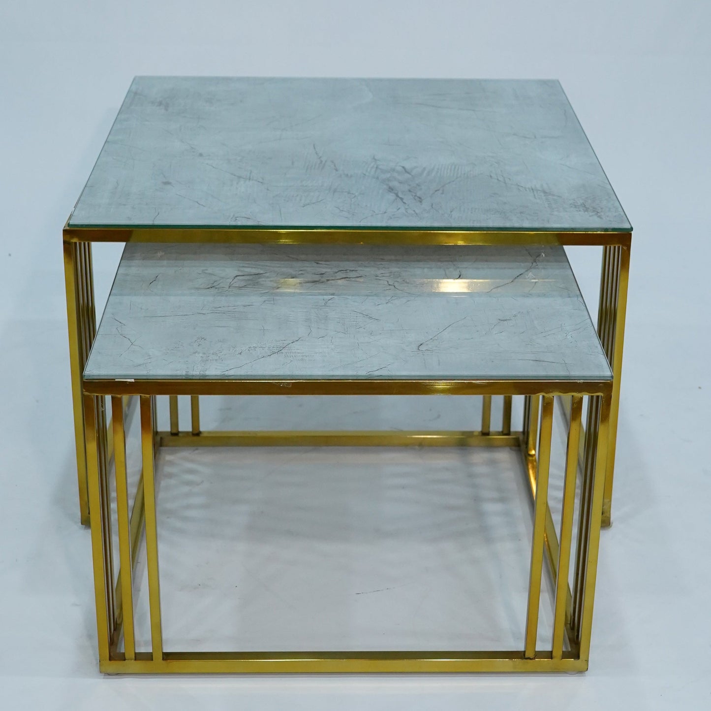 Center Table With Iron Frame