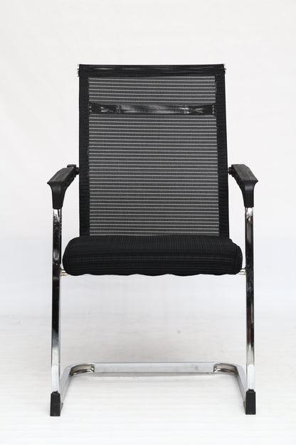 Comfortable Net Mesh Visitor Chair with Iron Frame – Ergonomic and Durable